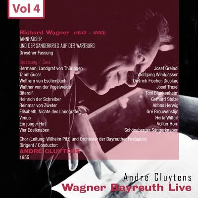 Wagner - Bayreuth Live, Vol. 4 專輯 Orchestra RTSI/Andre Cluytens/Friedrich Gulda