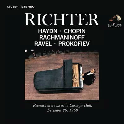 Sviatoslav Richter Recital -Live at Carnegie Hall, December 26 1960 專輯 Sviatoslav Richter