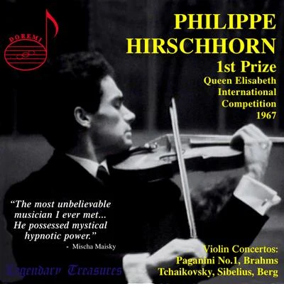 Ferdinand Leitner Philippe Hirschhorn (1st Prize Queen Elisabeth International Competition 1967) [Live]