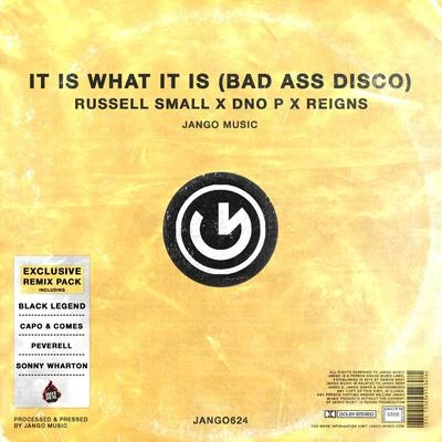 Russell SmallAmanda WilsonDNO P It Is What It Is (Bad Ass Disco) Remix Pack