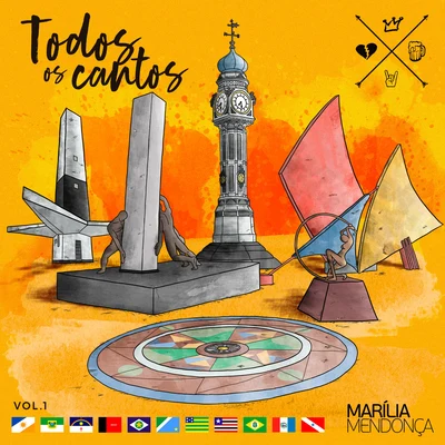 Todos Os Cantos, Vol. 1 (Ao Vivo) 專輯 Marília Mendonça