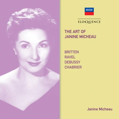 The Art Of Janine Micheau 專輯 Janine Micheau/Alberto Erede/Raoul Jobin/Orchestre De L'Opéra De Paris