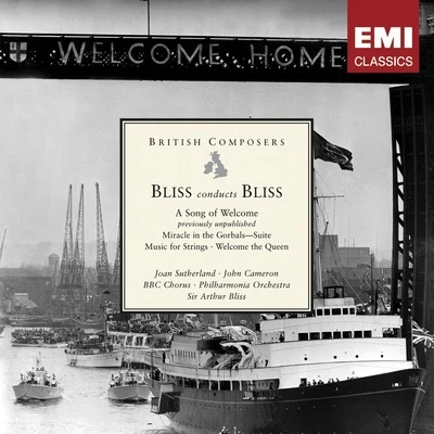 PHILHARMONIA ORCHESTRA Bliss conducts Bliss: A Song of Welcome etc