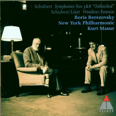 Schubert : symphonies no是 3, 8 wander而fantasy 專輯 Boris Berezovsky