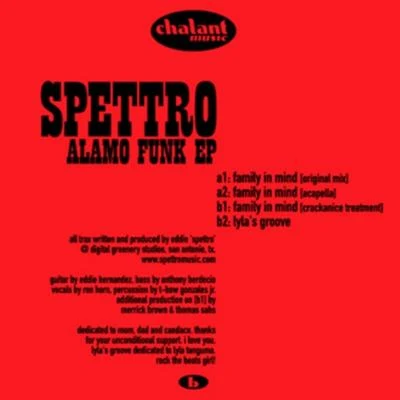 Alamo Funk EP 專輯 Spettro