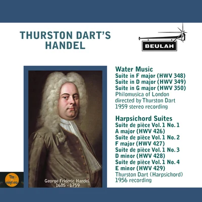 Thurston DartAcademy of St. Martin in the FieldsSir Neville Marriner Thurston Dart&#x27;s Handel