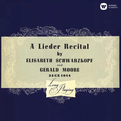 A Lieder Recital 專輯 Elisabeth Schwarzkopf