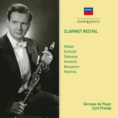 Clarinet Recital 專輯 Alice Chalifoux/Gervase de Peyer/Pierre Boulez/Michel Dalberto/Claude Debussy