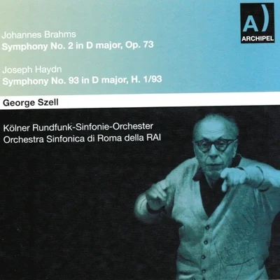 Georg SzellWiener Philharmoniker貝多芬Bronislaw Huberman Johannes Brahms : Symphony No. 2 In D Major, Op. 73 - Joseph Haydn : Symphony No. 93 In D Major, H 193