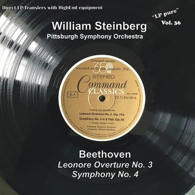 BEETHOVEN, L. van: Leonore Overture No. 3Symphony No. 4 (LP Pure, Vol. 36) (Pittsburgh Symphony, W. Steinberg) (1962) 專輯 Pittsburgh Symphony Orchestra