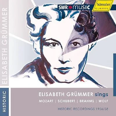 Vocal Recital: Grummer, Elisabeth - MOZART, W.A.SCHUBERT, F.J.BRAHMS, J.WOLF, H. 專輯 Elisabeth Grümmer