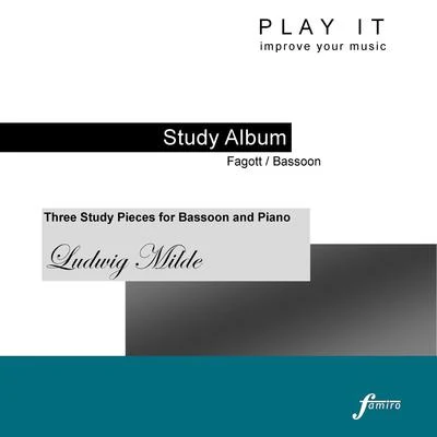 Three Study Pieces for Bassoon and Piano 专辑 Leopold Mozart/Denette Whitter