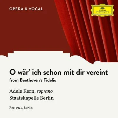 Beethoven: Fidelio, Op. 72: O wär&#x27; ich schon mit dir vereint 专辑 Fritz Zaun/Staatskapelle Berlin/Wilhelm Backhaus