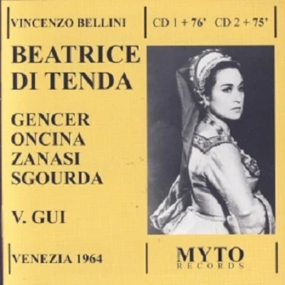 Vince NZ O Bellini: Beatrice DI ten大 專輯 Leyla Gencer