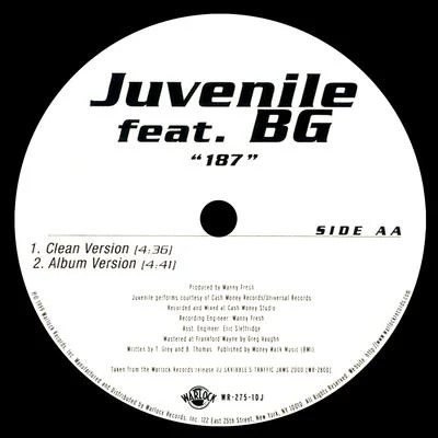 187 专辑 Juvenile/Wuki