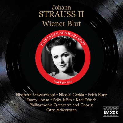 STRAUSS II, J.: Wiener Blut (Schwarzkopf, Gedda, Ackermann) (1954) 專輯 Otto Ackermann