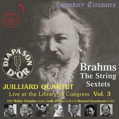 Juilliard Quartet, Vol. 3: Live at Library of Congress – Brahms Sextets 專輯 Leslie Parnas/Einar Steen-Nøkleberg