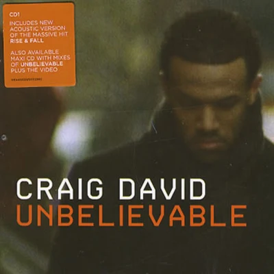 Craig DavidJames Hype Unbelievable-Remixes