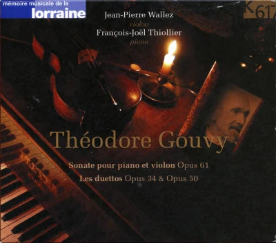 Gouvy: Violin Sonata, Op. 61 & Duets, Opp. 34 & 50 專輯 Jean-Pierre Wallez/Ensemble Instrumental De France