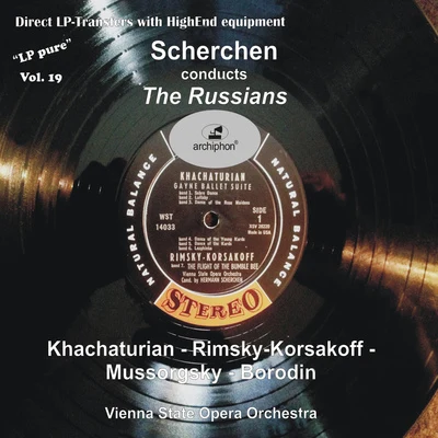 Orchestral Music - KHACHATURIAN, A.I.RIMSKY-KORSAKOV, N.A.MUSSORGSKY, M.P. (LP Pure, Vol. 19) (1958) 專輯 Hermann Scherchen/Orchester der Wiener Staatsoper/Mimi Coertse/Lucretia West