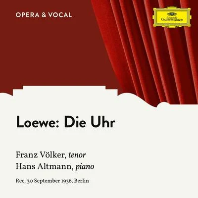 Franz Volker Loewe: Die Uhr, Op. 123, No. 3