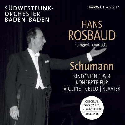 SCHUMANN, R.: Symphonies Nos. 1 and 4Concertos (Szeryng, Fournier, A. Fischer, South West German Radio Symphony Orchestra, Baden-Baden, Rosbaud) 專輯 Henryk Szeryng