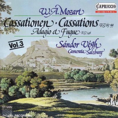 Sandor VeghVégh QuartetBéla BartókCamerata Academica Salzburg MOZART, W.A.: Cassations, K. 63 and 99Adagio and Fugue, K. 546 (Camerata Salzburg, Vegh)