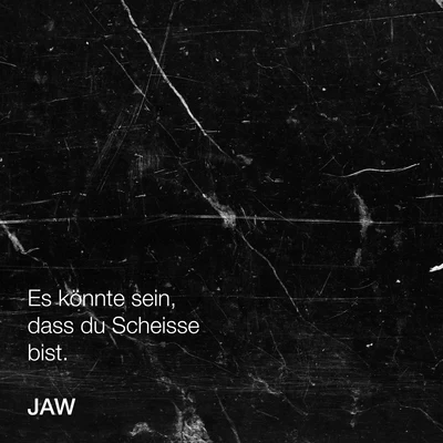 Es könnte sein, dass du Scheisse bist 專輯 Jaw