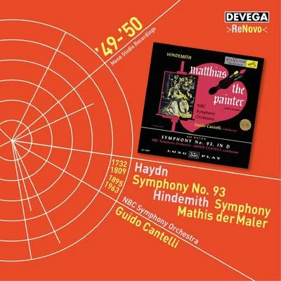 Haydn: symphony no. 93 - Hindemith: symphony Mathis dermal而 專輯 Guido Cantelli