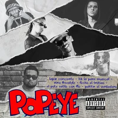 Popeye 專輯 Lapiz Conciente/R1/Big K/Monkey Black