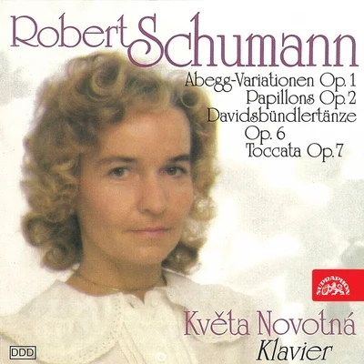 Schumann: Abegg Variationen, Papillons, Davidsbündlertänze and Toccata 專輯 Kveta Novotna