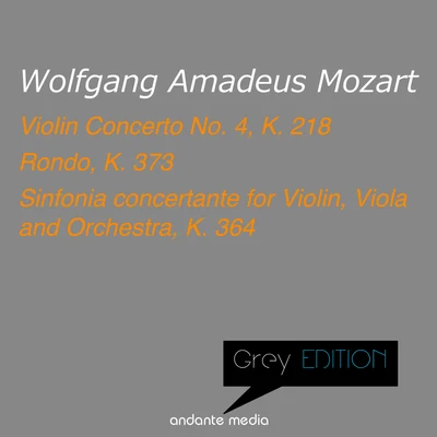 Grey Edition - Mozart: Violin Concerto No. 4 & Sinfonia concertante for Violin, Viola and Orchestra, K. 364 專輯 György Pauk