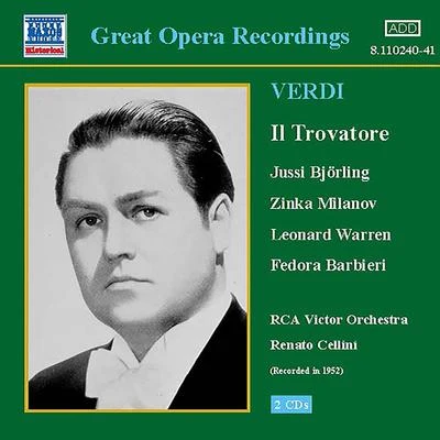 VERDI: Trovatore (Il) (Bjorling, Milanov, Cellini) (1952) 專輯 Renato Cellini