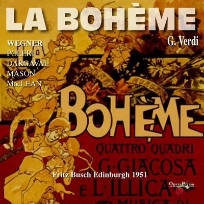 Vittorio Gui Puccini: La bohème (Edinburgh 1951)