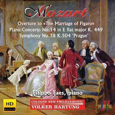 Mozart, W.A.: no沼澤地Figaro (LE): overture piano concerto no. 14symphony no. 38, Prague (F AES, Cologne new philharmonic, Hart UN館) 專輯 Michael Hell/Volker Hartung/Pinchas Zukerman/Junge Philharmonie Köln/Micaela Gelius