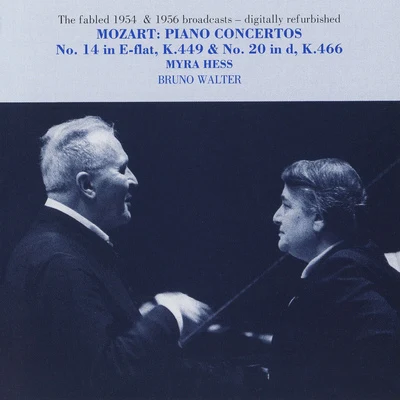 MOZART, W.A.: Piano Concertos Nos. 14 and 20 (Hess, Philharmonic Symphony, Walter) (1954, 1956) 專輯 Myra Hess