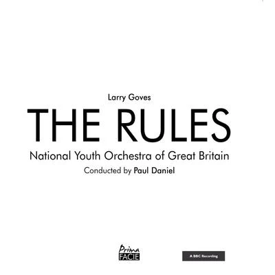 National Youth Orchestra Of Great BritainChristopher Seaman The Rules (A BBC Recording)