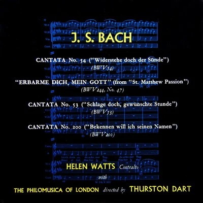 Thurston DartAcademy of St. Martin in the FieldsSir Neville Marriner Bach Cantatas