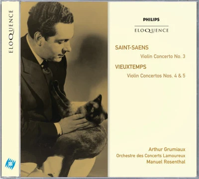 Saint-Saëns: Violin Concerto No.3; Vieuxtemps: Violin Concertos Nos.4 5 專輯 Paris Philharmonic Orchestra/Manuel Rosenthal/Robert Veyron-Lacroix/Marcel Mule/Jean-Pierre Rampal