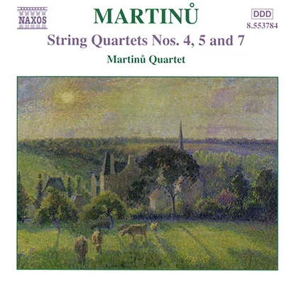 MARTINU, B.: String Quartets Nos. 4, 5 and 7 (Martinu Quartet) 专辑 Soli Chamber Ensemble/Martinu Quartet