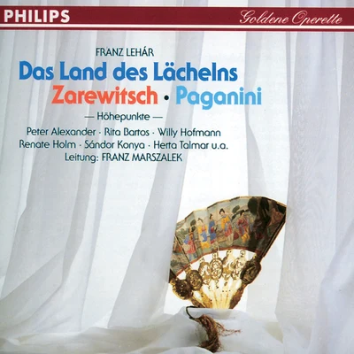 CHOR (钟楚翘)Erika KöthBerliner SymphonikerGustav NeidlingerFritz GanssRudolf SchockHorst LindnerManfred SchmidtGustav Neidlinger (Bass)Helga Hildebrand (Soubrette) Das Land des Lächelns - Der Zarewitsch - Paganini