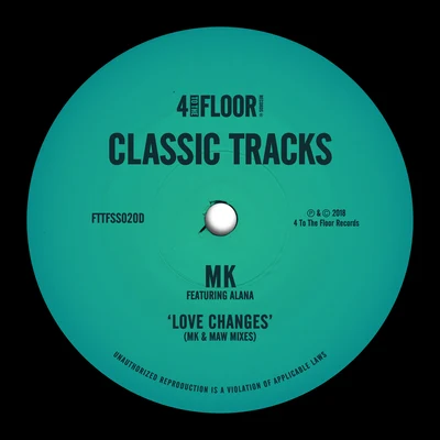 Love Changes (MK & MAW Mixes) 專輯 MK/HAZE/James Dexter/Dennis Ferrer/4th Measure Men