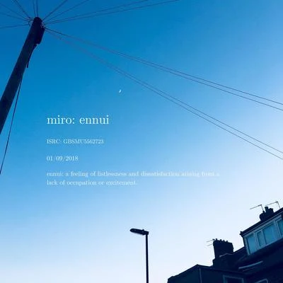 Ennui 專輯 Miro/Tall Paul/Goldfrapp/Karunesh/Wally Brill