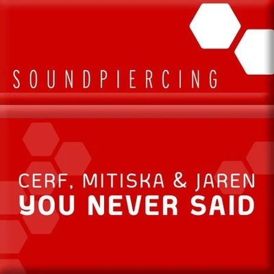 You Never Said 專輯 Cerf, Mitiska & Jaren