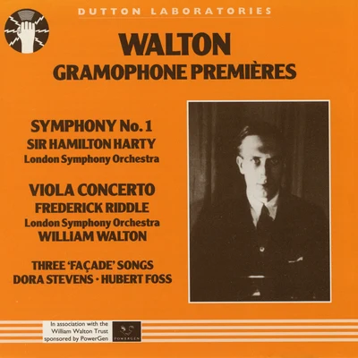 Walton Gramophone Premieres 专辑 William Walton