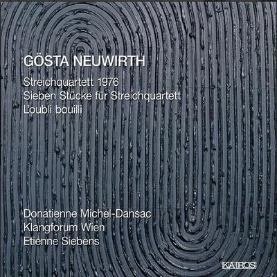 Jacqueline BlomDreamtimeEtienne SiebensClaron McFaddenPrometheus Ensemble Gösta Neuwirth: L’oubli bouilli