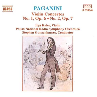 Alexander LiebreichPolish National Radio Symphony Orchestra Paganini：Violin Concertos No. 1 op. 6 No. 2 op. 7