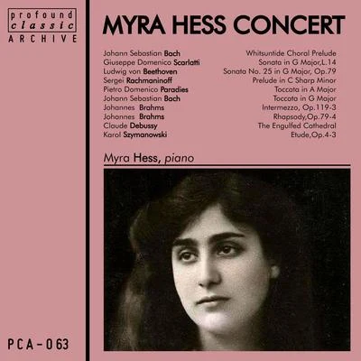 Concert 專輯 Myra Hess