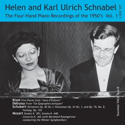 One Piano, Four Hands, The 1950s Recordings Vol. 1 專輯 Helen Schnabel/Mozart/Karl Ulrich Schnabel/Wiener Symphoniker/Bernhard Paumgartner