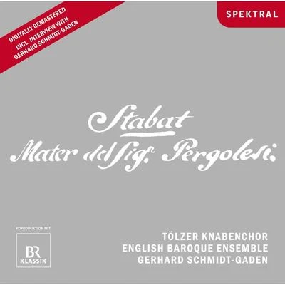 Pergolesi: Stabat Mater 專輯 Tölzer Knabenchor/Concentus Musicus Wien/Nikolaus Harnoncourt/Gustav Leonhardt